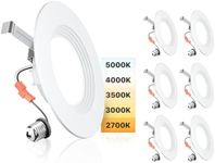 Ensenior 5/6 Inch 5CCT LED Can Ligh