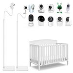 Didalo 68.8" Adjustable Height Baby Monitor Floor Stand Holder Compatible with Infant Optics DXR-8 Pro,Nanit Pro Smart Baby Monitor & Flex Stand,Vava,Hellobaby,Eufy, Cameras with 1/4 Screw Mount