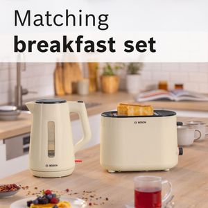 Bosch MyMoment Electric Kettle 1.7L – Cream