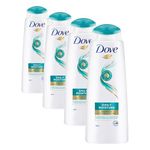 Dove Daily Care Shampoo 400ml (Packaging May Vary) (Pack of 4)