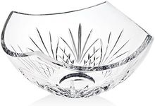 Godinger,Glass Dublin Gourmet Serving Bowl,4.8 liters