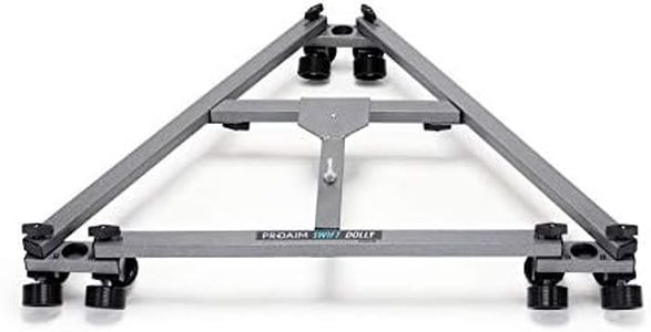 PROAIM Swift Video Camera Track Dolly System for Filmmakers. 28'' Central Distance. Payload up to 159kg / 350lb (SWFT-DL)