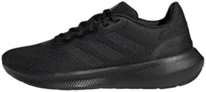 adidas Femme Runfalcon 3.0 Shoes Chaussures de Course, Core Black/Core Black/Carbon, 39 1/3 EU
