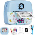 ASTGMI Kids Camera Instant Print Ca
