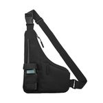 JoyRole Universal Tactical L Shape Harness with 2 Pockets for Baofeng Motorola Two-Way Radio