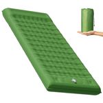 Camping Bed Sleeping Roll Mat Camping Mattress Pad Single Air Bed Blow up Camping Accessories Equipment Essentials Gear Inflatable Camp Beds for Adults Self Inflating Tent Backpacking Hiking Car Truck