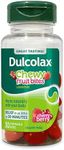 Dulcolax Saline Laxative Chewy Fruit Bites, Fast & Gentle Constipation Relief, Cherry Berry Flavor, Magnesium Hydroxide 600 mg, 30 Count