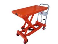 Hydraulic Scissor Lift Table 750KG (Mobile Platform Cart Trolley Lifting Heavy Duty Workshop)