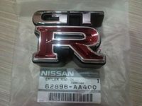 Nissan 62896-AA400 GTR Grille Emblem