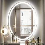 Keonjinn Oval Bathroom LED Mirror 2