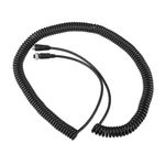 Uxcell 4 Pin 26.25ft Backup Camera Cable Car Video Extension Spring Cable