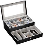 ProCase Watch Box for Men, 12 Slot 