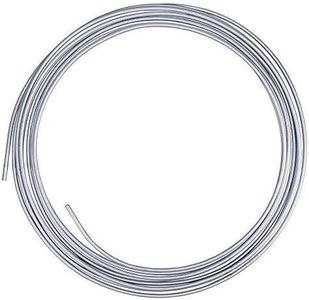 4LIFETIMELINES 3/16" (4.76mm) x 25' - 316L Marine Grade Stainless Steel Brake Line Tubing Coil, Meets SAE Specifications, Universal Compatibility, Brake Line Replacement