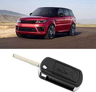 Broco 3 Botón de la llave del coche cubierta del tirón remoto Hoja plegable Fob caso de Shell Ajuste for el Land Rover Discovery