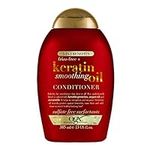 OGX Anti Frizz Keratin Smoothing Oil 5 in 1 Sulfate Free Hair Conditioner, 385ml