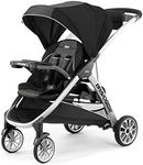 Chicco Bravo For2 Standing/Sitting Double Stroller, Iron