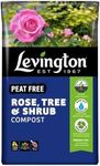 50L Rose, Tree & Shrub Compost, Levington Compost, Peat Free, Multi-Purpose Fertilisers, Gardening Soils for Outdoor and Indoor Planting, Small to Large Plants