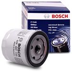 Bosch P7143 Car Oil Filter - Separates Soot and Metal Particles from Engine Oil - Provides Reliable Engine Lubrication