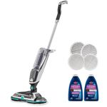 Bissell Spinwave Cordless Hard Floor Expert Spin Mop Cleaner, Multi-Surface Floor Cleaner with Washable Pads & Included Cleaning Formulas for Sealed Floors, 2315B