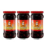 Laoganma Kohlrabi, Peanuts & Tofu in Chilli Oil 280g (pack of 3)