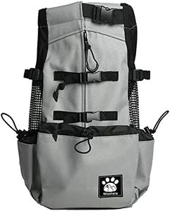 1-25KG Dog Carrier Bag with Drawstring Head Out Design, Ventilated Pet Backpack for Small Medium Dogs Daily Puppy Carrier for Walking Outdoor Safety/ Comfortable/ Lightweight