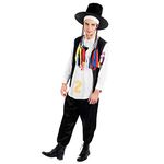 Fun Shack Mens 1980s Pop Star Costume, 80s Pop Culture Costume, 80s Mens Costumes for Adults, Men 80s Outfits For Adults, XL