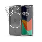 kwmobile Case Compatible with Nothing Phone (1) - Clear Case Soft Slim Flexible Protective TPU Phone Cover - Transparent