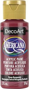 DecoArt Americana Acrylic Paint, 2-Ounce, Deep Burgundy