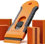100Pcs Plastic Razor Blade Scraper 