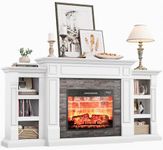 LGHM 70" Electric Fireplace with Ma