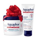 Aquaphor Healing Ointment - Moisturizing Skin Protectant For Dry Cracked Hands, Heels and Elbows - 14 oz. jar + 1.75 oz. tube, 15.75 Ounce