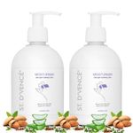 ST. D'VENCE Original Body Lotion Combo with Almond Oil & Aloe Vera | For Normal Skin Type | Body Lotion for Summer | Non-Greasy and Long Lasting Moisturisation | Moisturizer Body Lotion for Women and Men - 300ml (Pack of 2)