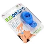 EziDrops - Eye Drop Dispenser Aid - Easy Eye Drop Applicator for Wide Head Bottles - Safe & Easy Vision Care