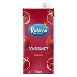 Rubicon Pomegranate Juice Drink |1-Litre Carton | Made with Real Fruit Juice | Rich in Vitamin C | No Preservatives | No Artificial Colouring | Vegan-Friendly