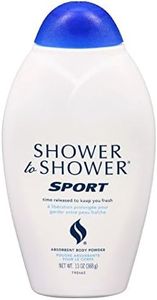 SHOWER TO SHOWER Body Powder Sport 8 oz (Pack of 4)