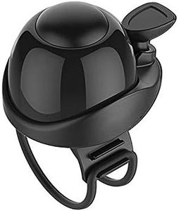 Glodorm Adjustable Bicycle Bell,Universal Bike Bell,Loud Sound Bike Ring for Road Bike,MTB Bike,City Bike,Sports Bike,Kid's Bike,Ninebot Segway ES1 ES2 ES4 and Xiaomi M365 Electric Scooter (Black)