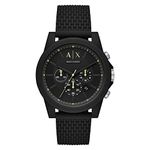 Armani Exchange Men's Analogue Quartz Watch with Silicone Strap AX1344