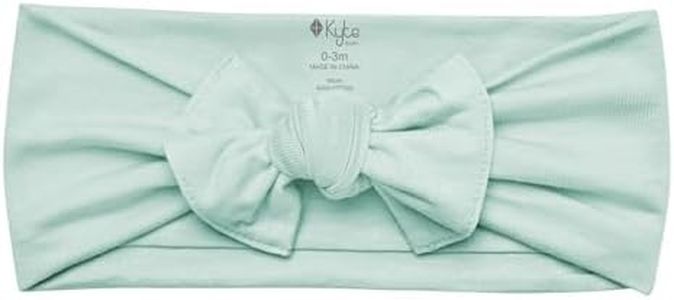 KYTE BABY Rayon Made From Bamboo Bow, (0-3 Months, Sage)