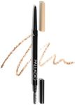 Palladio Beauty Brow Definer Pencil, Taupe, Ultra Precise Twist-Up Eye Brow Pencil with Long-Staying Power, Spooley Brush Blends Color for Natural Finish, No Eyebrow Pencil Sharpener Required