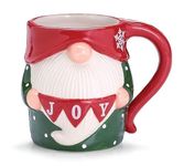 burton+BURTON 304638 Gnome for the Holidays Mug, Holds 16 Ounces