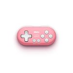 8Bitdo Zero 2 Bluetooth Gamepad Wireless Controller for Switch/Windows/Android/macOS/Steam/Raspberry Pi(Pink Edition)