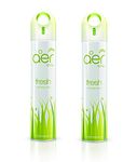 Godrej aer Home Air Freshener Spray - 270 ml (Fresh Lush Green) Pack of 2