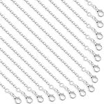 30 Pack Necklace Chains for Jewelry