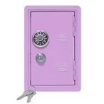 Kid's Coin Bank Locker Safe with Si