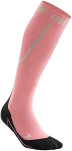 CEP - WINTER RUN SOCKS for women | Running socks, Light Rose/Black, L