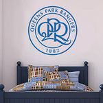 Beautiful Game Queens Park Rangers Football Club Crest Wall Sticker QPR Badge Vinyl Mural Decal Bedroom (60cm x 60cm)