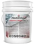 RadonSeal Plus Deep-Penetrating Concrete Sealer, Basement Waterproofing & Radon Mitigation in One | Seals Concrete Against Water, Vapor, and Radon Gas (5-Gallon)