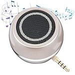 Aceshop Portable Mini Speaker with 3.5mm Plug, 3W Rechargeable Plug in Speakers with 350mAh Battery Mini Speaker with Clear Bass AUX Audio Mini Speakers with Jack Plug and Play for Mobile Phone MP3 PC