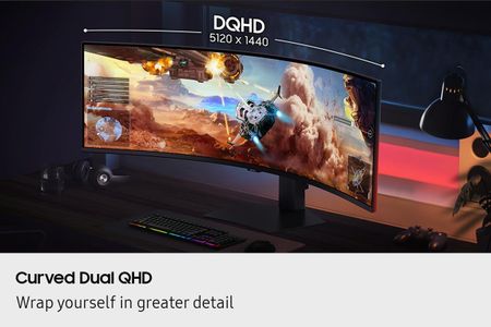 Samsung Odyssey G9 49" Curved Gaming Monitor – UltraWide QHD