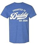 Promoted to Daddy 2024 T-Shirt Funn